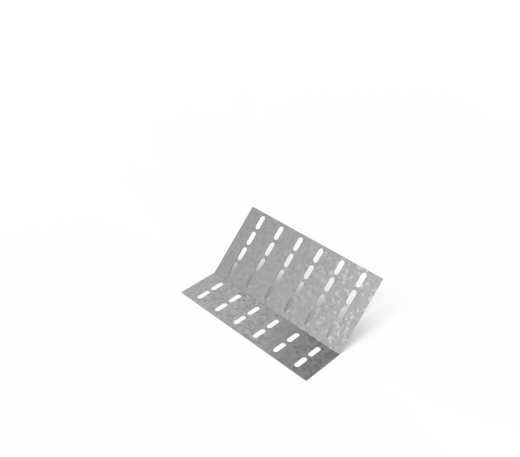 Дно кабельроста углового с R=100 мм 90 вверх РД190В.500.0.100.2.1