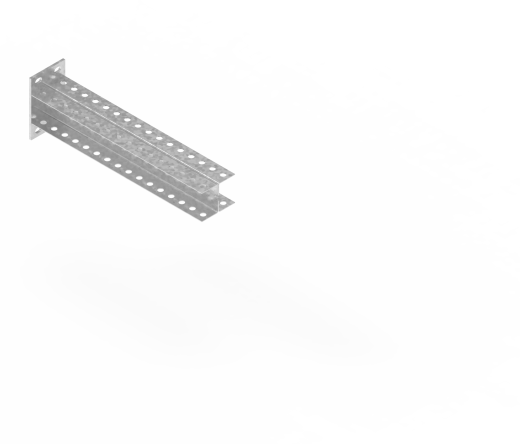 Консоль П-образная усиленная БКПУ.60.80.300.1,5.1