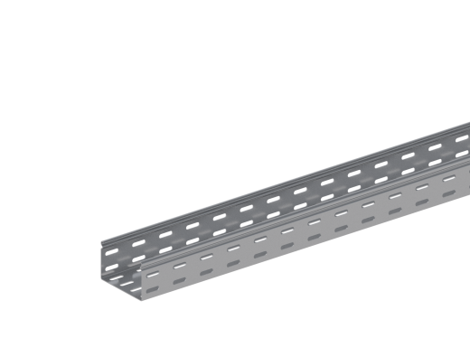 Лоток монтажный прямой перфорированный замковый ЛППЗ.100.50.3000.1,5.1