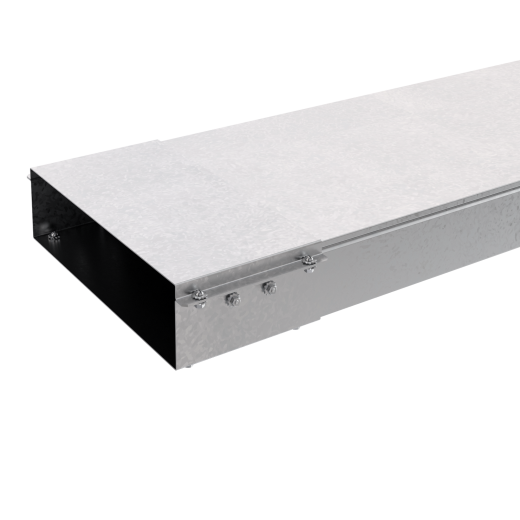 Короб прямой неперфорированный замковый с соединителем КПНЗ.150.50.2000.1,5.1 Короб прямой неперфорированный замковый с соединителем КПНЗ.150.50.2000.1,5.1