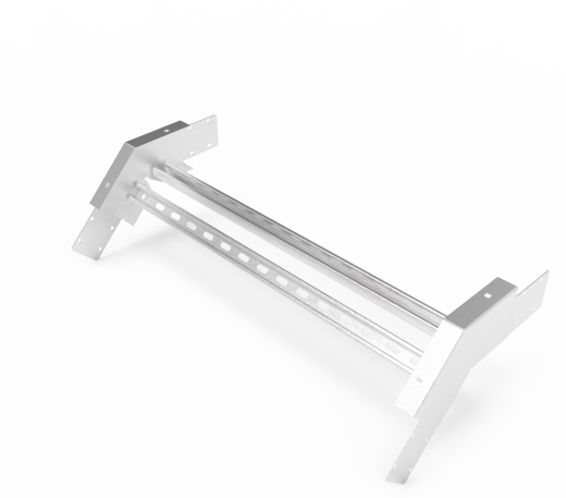 Кабельрост угловой  с R=100 мм 45 вниз РУ145Н.800.100.100.1,5.2