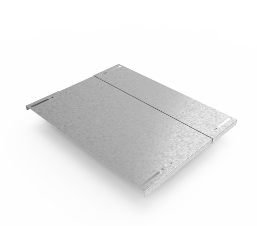 Крышка кабельроста углового с R=100 мм шарнирный  РК1Ш.600.20.100.1,5.1