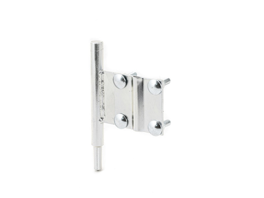 Заземлитель аксессуар звено с крестообразным соединителем с конусом Морзе шириной  30 мм, высотой 89 мм, длиной 170 мм, толщиной (диаметром) 16 мм с горячеоцинкованным покрытием ЗЗАК.30.89.170.16.1