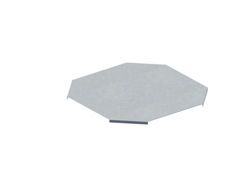 Крышка лотка монтажного углового крестообразного ЛРК.300.10.553.0,7.4