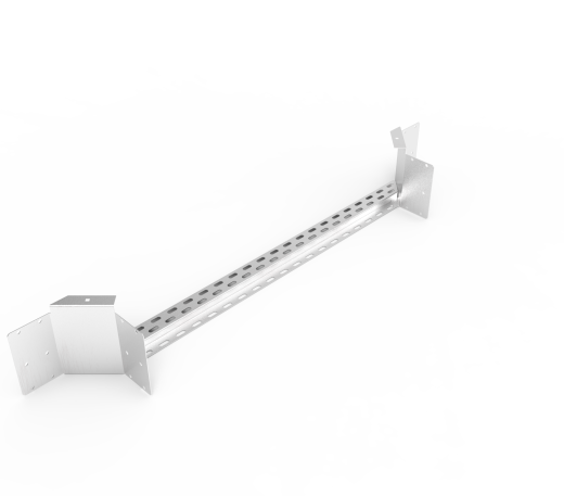 Кабельрост угловой  с R=100 мм ответвительный горизонтальный РУ1ОГ.900.200.100.1,5.2