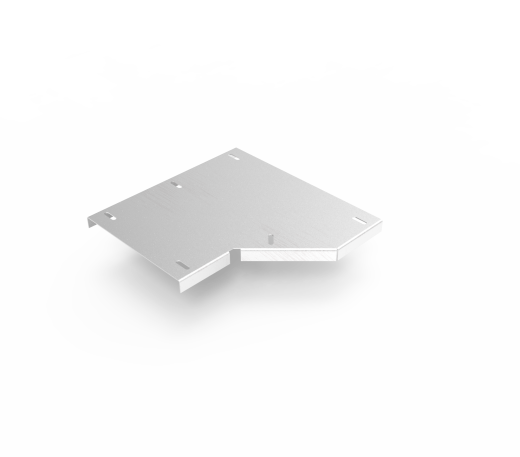 Крышка кабельроста углового с R=100 мм редукторный левый  РК1РЛ.200.20.100.2.2