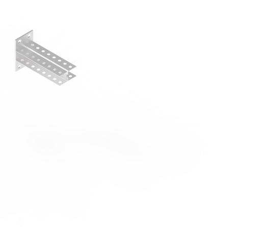 Консоль П-образная усиленная БКПУ.40.80.100.2,5.2