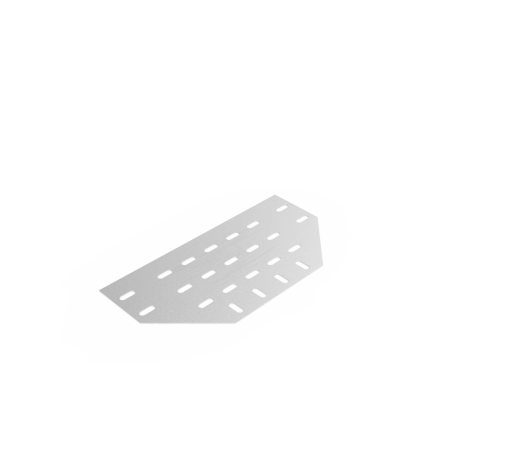 Дно кабельроста углового с R=100 мм тройниковый горизонтальный РД1ТГ.200.0.100.2.2