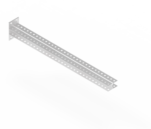 Консоль П-образная усиленная БКПУ.40.80.700.2.2