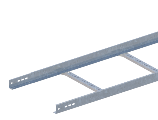 Лоток прямой НЛ40-П1,87ц УТ2,5 (h=50 мм, s=1,2 мм)