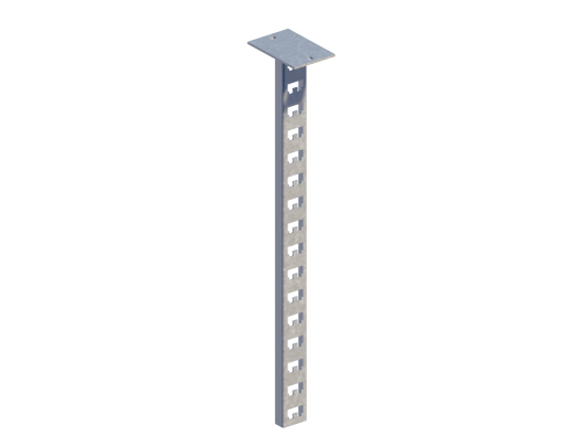 Стойка кабельная потолочная К1152Пц УТ2,5 (s=2,0 мм, s1=2,0 мм)