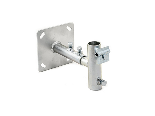 Аксессуары крепление боковое шириной  150 мм, высотой 150 мм, длиной 130 мм, толщиной (диаметром) 76 мм с гальванопокрытием ЗАКБ.150.150.130.76.14