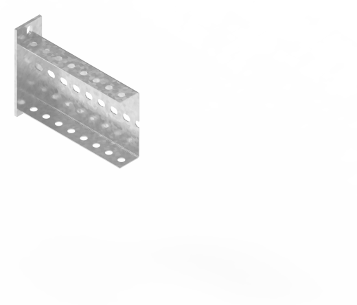 Консоль П-образная легкая БКПЛ.115.40.100.2.1
