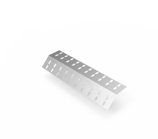 Дно кабельроста углового с R=100 мм 45 вниз РД145Н.600.0.100.2.2