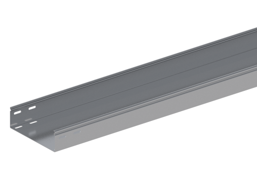 Лоток монтажный прямой неперфорированный замковый ЛПНЗ.200.50.3000.1,5.1