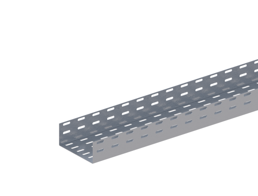 Лоток монтажный прямой перфорированный ЛПП.150.50.2000.1,2.1