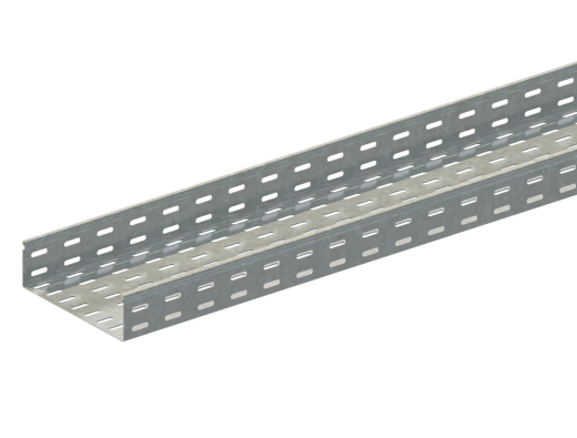 Лоток монтажный прямой перфорированный замковый ЛППЗ.200.150.3000.0,8.6