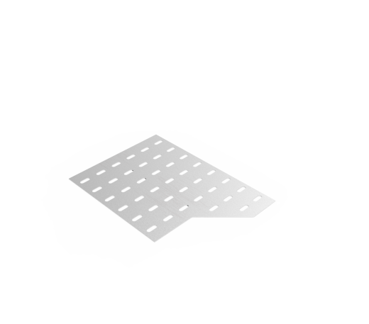 Дно кабельроста углового с R=100 мм редукторный левый  РД1РЛ.400.0.100.2.2