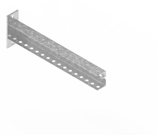 Консоль П-образная облегченная БКПО.60.40.400.2,5.1 Консоль П-образная облегченная БКПО.60.40.400.2,5.1