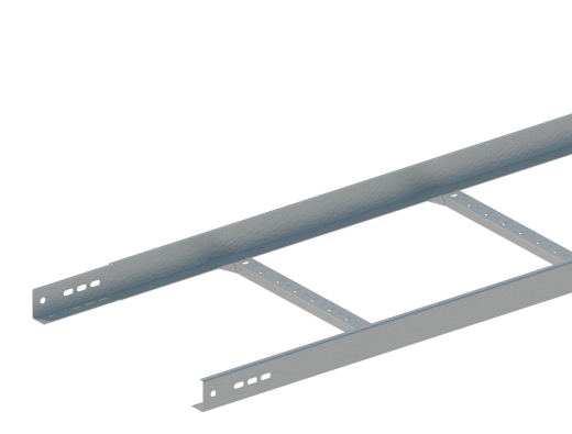 Лоток прямой НЛ40-П1,87 У3 (h=50 мм, s=1,0 мм)