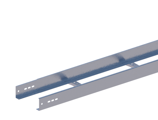 Лоток прямой НЛ20-П1,87ц УТ1,5 (h=70 мм, s=1,0 мм)