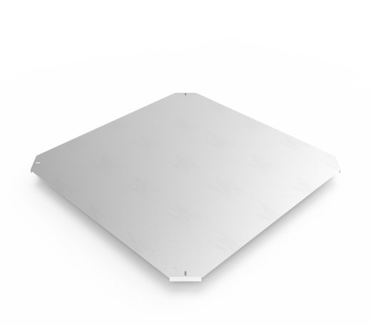 Крышка кабельроста углового с R=100 мм крестообразный горизонтальный РК1КГ.1000.20.100.2.2