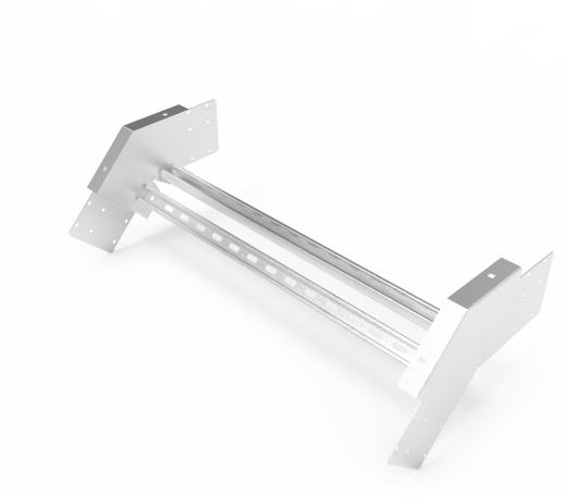 Кабельрост угловой  с R=100 мм 45 вниз РУ145Н.800.150.100.2.2