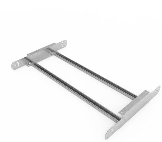 Кабельрост угловой  с R=100 мм шарнирный  РУ1Ш.1000.100.100.1,5.1