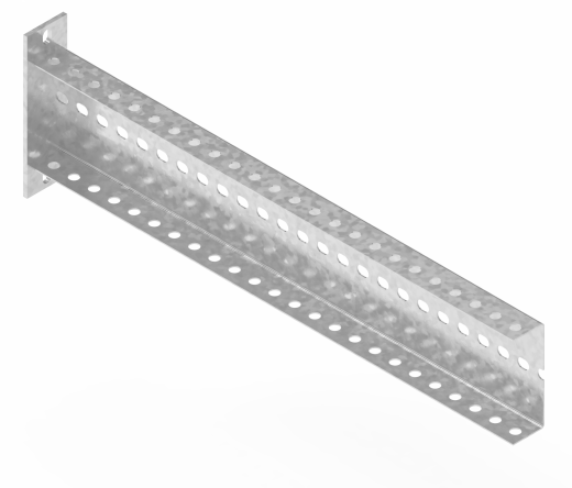 Консоль П-образная облегченная БКПО.115.40.600.2,5.1 Консоль П-образная облегченная БКПО.115.40.600.2,5.1