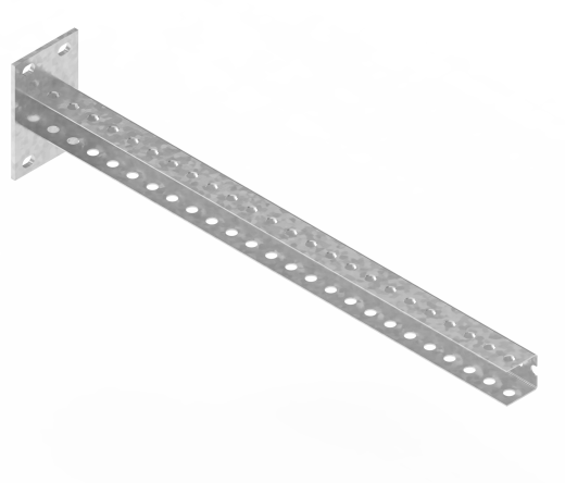 Консоль П-образная средняя БКПС.40.40.500.2.1