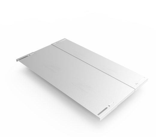 Крышка кабельроста углового с R=100 мм шарнирный  РК1Ш.800.20.100.2.2