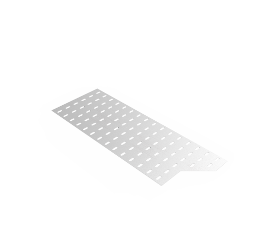 Дно кабельроста углового с R=100 мм редукторный левый  РД1РЛ.900.0.100.2.2