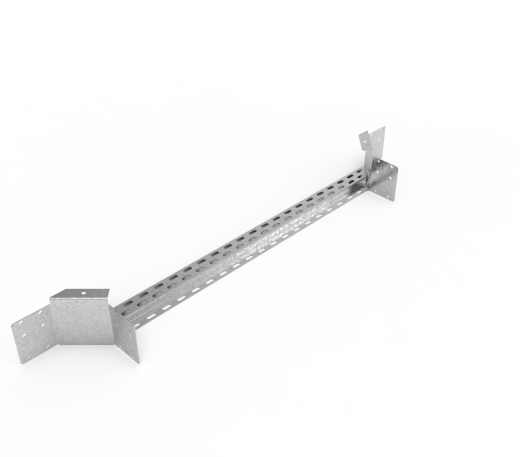 Кабельрост угловой  с R=100 мм ответвительный горизонтальный РУ1ОГ.1000.150.100.1,5.1