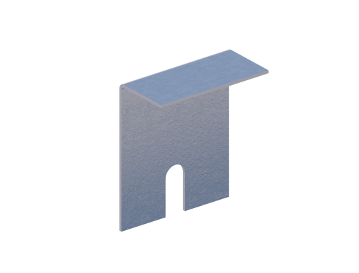 Скоба крышки НЛ-СКц УТ1,5 (h=100 мм, s=1,5 мм)