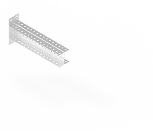 Консоль П-образная усиленная БКПУ.85.80.300.1,5.2