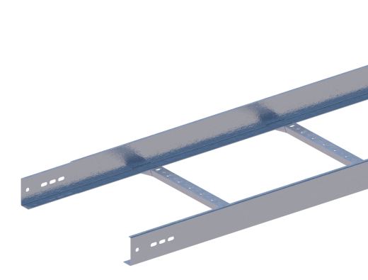 Лоток прямой НЛ50-П1,87ц УТ1,5 (h=70 мм, s=1,2 мм)
