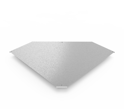 Крышка кабельроста углового с R=100 мм 90 горизонтальный РК190Г.1000.20.100.1,5.1