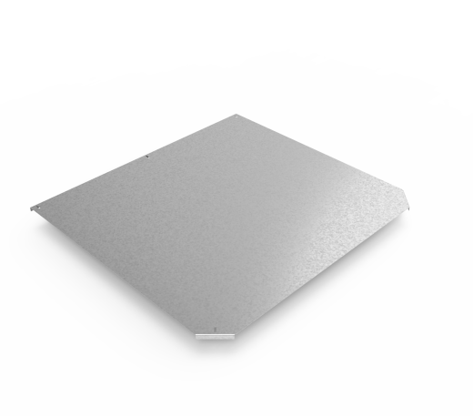 Крышка кабельроста углового с R=100 мм тройниковый горизонтальный РК1ТГ.1000.20.100.2,5.1