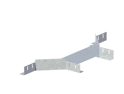 Лоток монтажный угловой ответвительный ЛУОГ.300.200.751.1.2