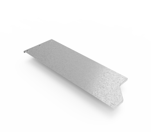 Крышка кабельроста углового с R=100 мм редукторный правый РК1РП.800.20.100.1,5.1