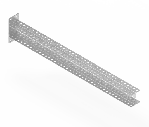 Консоль П-образная усиленная БКПУ.85.80.900.1,5.1