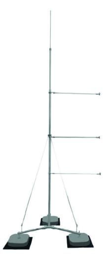 Мачта серии 40 изолированная на треноге шириной  750 мм, высотой 750 мм, длиной 4000 мм, толщиной (диаметром) 50 мм с горячеоцинкованным покрытием ЗМИТ.750.750.4000.50.1 Мачта серии 40 изолированная на треноге шириной  750 мм, высотой 750 мм, длиной 4000 мм, толщиной (диаметром) 50 мм с горячеоцинкованным покрытием ЗМИТ.750.750.4000.50.1