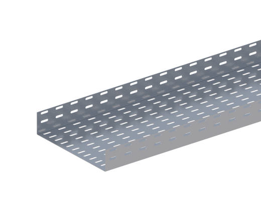 Лоток монтажный прямой перфорированный ЛПП.300.80.2000.1,1