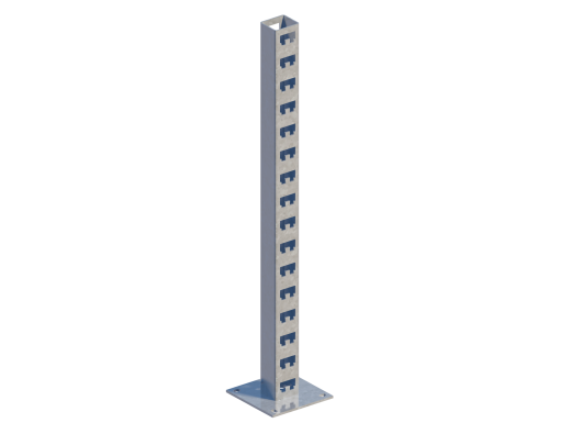 Стойка кабельная напольная сдвоенная К1152Н2ц УТ2,5 (s=2,0 мм, s1=2,0 мм)