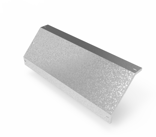 Крышка кабельроста углового с R=100 мм 90 вниз РК190Н.1000.20.100.2,5.1