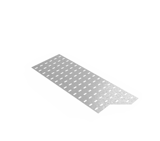 Дно кабельроста углового с R=100 мм редукторный левый  РД1РЛ.900.0.100.2.1