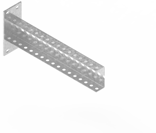 Консоль П-образная средняя БКПС.85.40.400.4.1 Консоль П-образная средняя БКПС.85.40.400.4.1