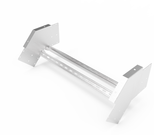 Кабельрост угловой  с R=100 мм 45 вниз РУ145Н.900.200.100.1,5.2