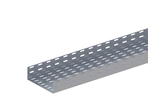 Лоток монтажный прямой перфорированный ЛПП.200.65.3000.2.1