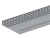 Лоток монтажный прямой перфорированный замковый ЛППЗ.400.150.3000.1.1